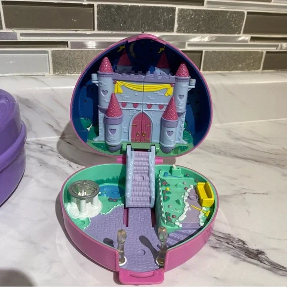 Vintage Bluebird Polly Pocket lot of 6 compacts - Picture 6 of 16